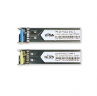 Сетевое оборудование Wi-Tek WI-SFP10LC-3KM, сетевой LC SFP модуль (до 3 КМ), скорость передачи до 1,25Gbps