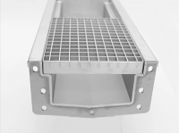 Изготовление, доставка и монтаж водоотводных лотков Standartpark SteelMax DN300 из нержавеющей стали, с водоприёмной решёткой